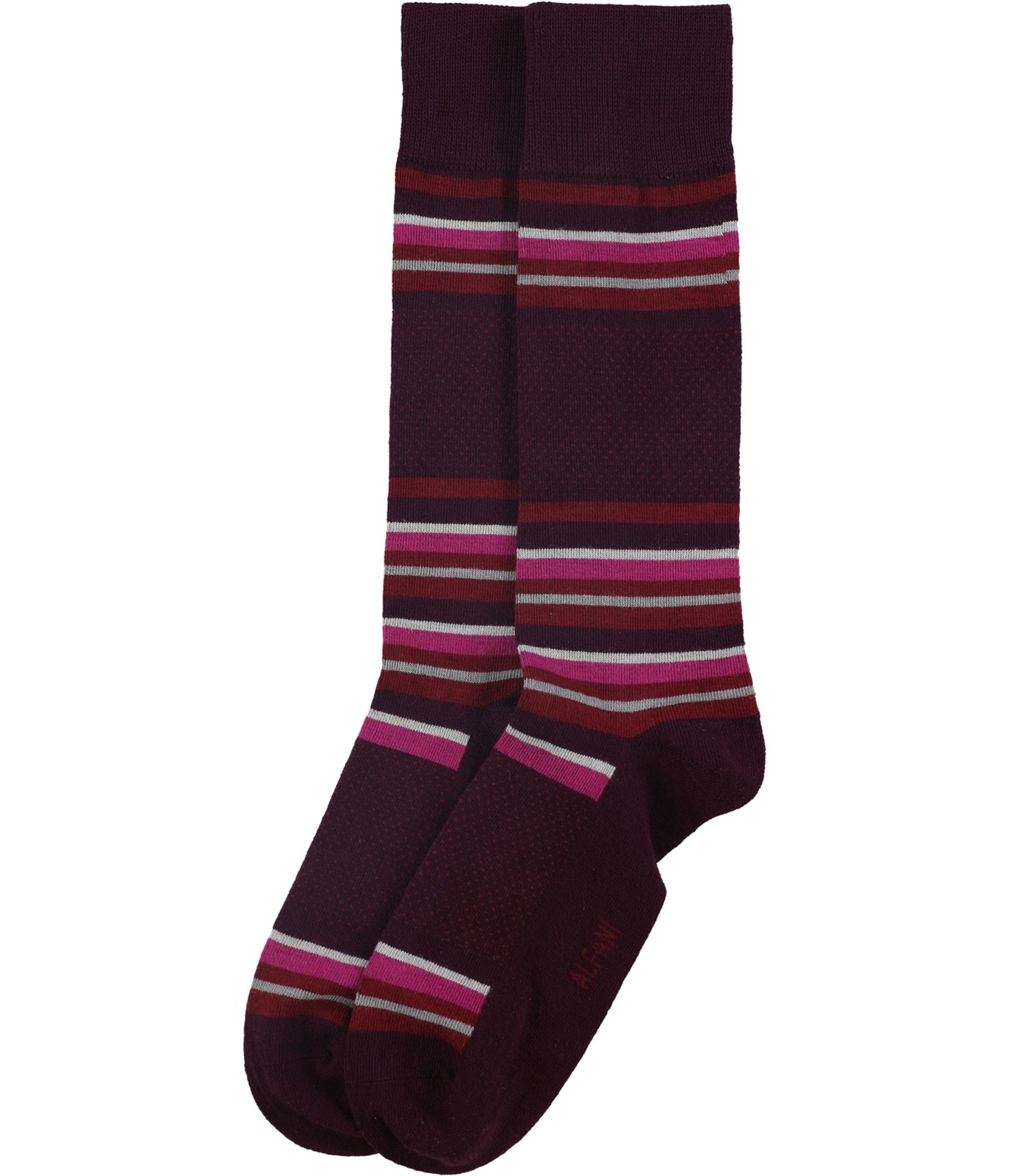 Мужские носки Alfani для платья в полоску с блокировкой красные 10-13 3590₽