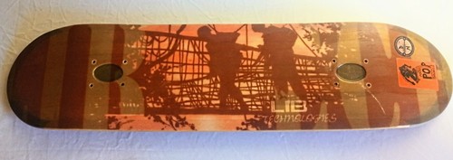 Vintage Lib Tech Skateboard Deck 7.5 x 31.5 E Concave Perma Pop 2000s Y2K - Picture 3 of 5