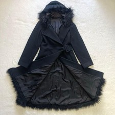 Alexander McQueen black tailored jacket/coat, size L/40, good condition, Japan.