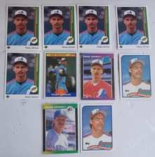 Randy Johnson 10 RC-1989 #25#645#42#647-Montreal Expos *****#80 SEATTLE MARINERS