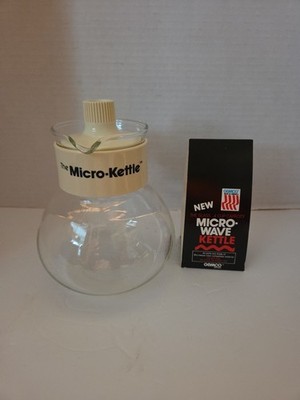 Unused 1980's The Micro-Wave Kettle Gemco Brand!