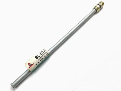 AGS BL612 Univeral Domestic Steel Brake Line, 3/8'' X 12''