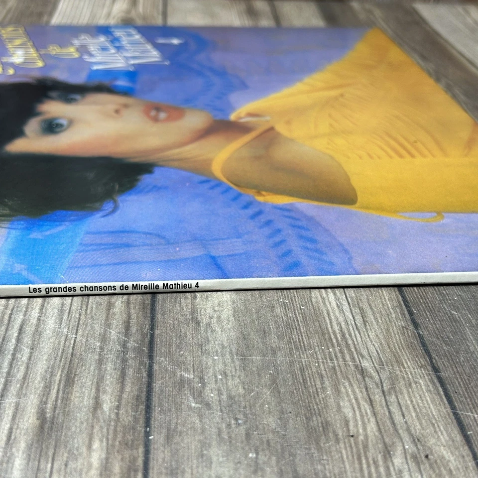 Mireille Mathieu Les Grandes Chansons De 4 1984 Korea LP Picture W/In NM Promo - Image 4 of 4