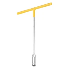 T-Handle Metric Socket Wrench 11mm 6-Point T-Shape Spanner with Non-Slip Handle