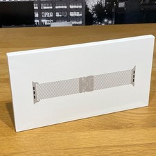 Apple Watch Ultra Strap 49mm Natural Titanium Milanese Loop L Large Original