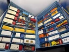 48 Vintage MIXED BRANDS Case Lot Cars Trucks Hot Wheels Matchbox Boats Tomica