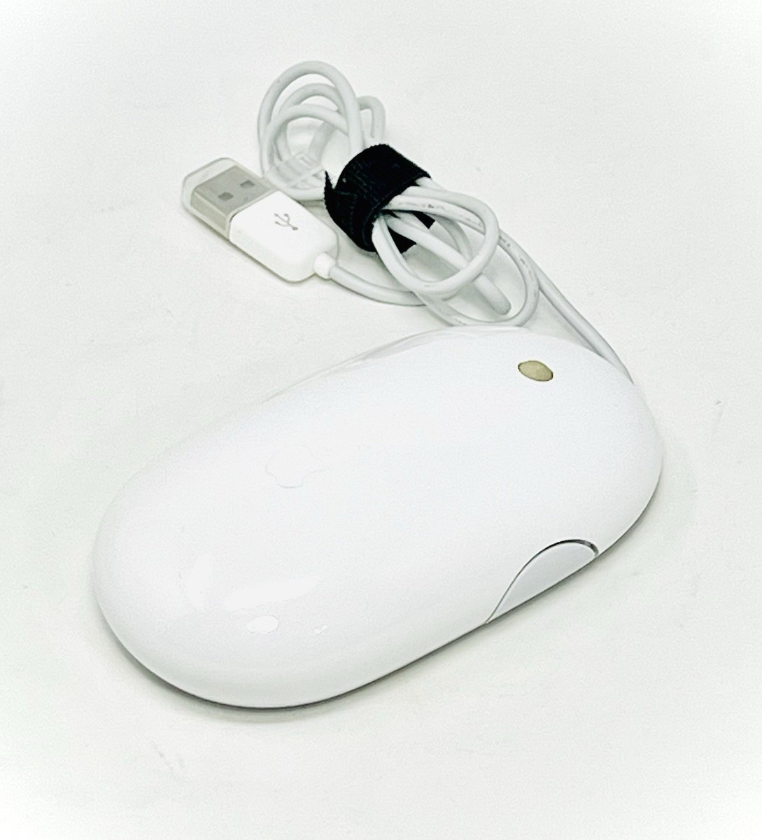 Apple Mighty Mouse (A1152) MA086LL/A - USB Wired Optical Mouse w