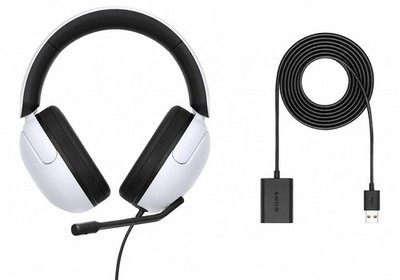 Sony INZONE H3 Gaming Headset Kabelgebunden Mikrofon PC PS5 Weiß Neu OVP