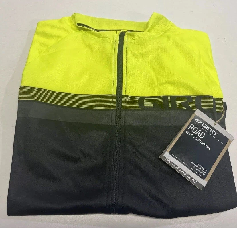 Jersey Giro Chrono Sport Sublimado SS Amarillo Fluo Foto 3 de 3
