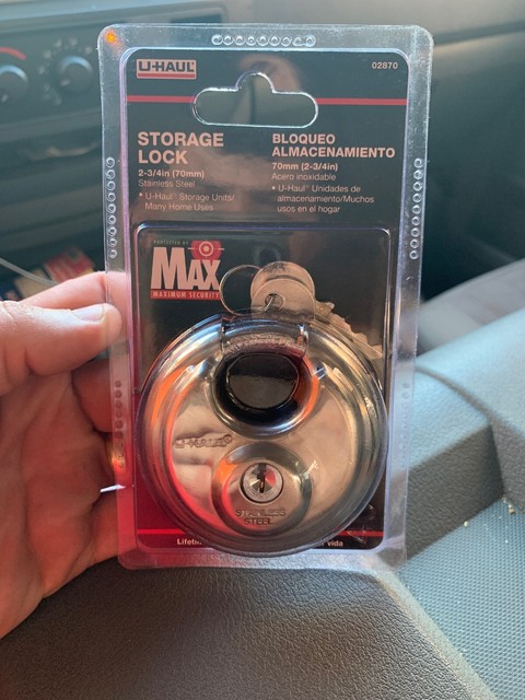 disc lock uhaul