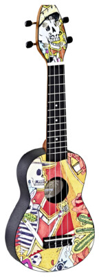 ORTEGA K2-EM Keiki El Muerto Ukulelen Set