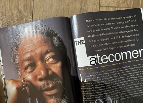 Movieline Magazine May 1997 David Duchovny ~ Morgan Freeman ~ Heather Graham - Imagen 11 de 17