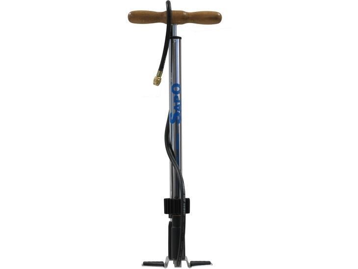 Sapo OK Plus Bomba de pie para neumáticos de bicicleta (Hecho en Italia) 180 Psi Sapo OK Plus Bomba de pie para neumáticos de bicicleta (Hecho en Italia) 180 Psi
