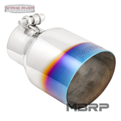 MBRP Exhaust 4 Inch O.D. Angled Rolled End Tip 2.75 Inch Inlet - Foto 10