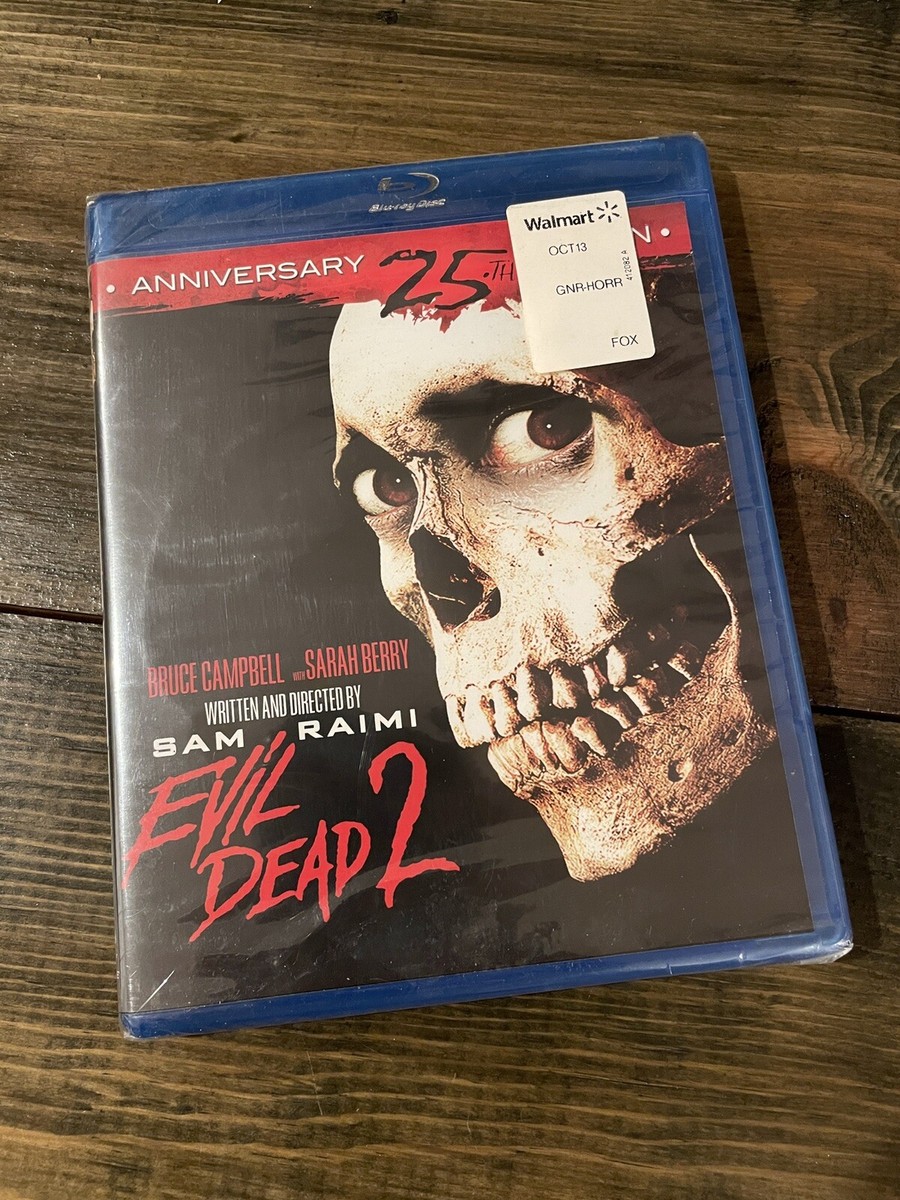 Evil Dead 2 Dead by Dawn 25th Anniversary Blu-ray Bruce Campbell