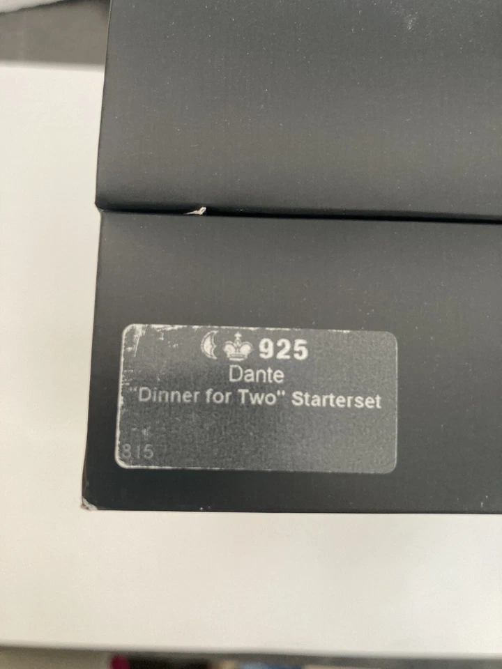 Robbe und Berking, Dante 925 Sterling, R&B Menübesteck 10 teilig für 2 Personen - Bild 3 von 4