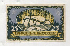 Pieniądze awaryjne: Neuhaldensleben Saksonia-Anhalt 1 sztuka (828)