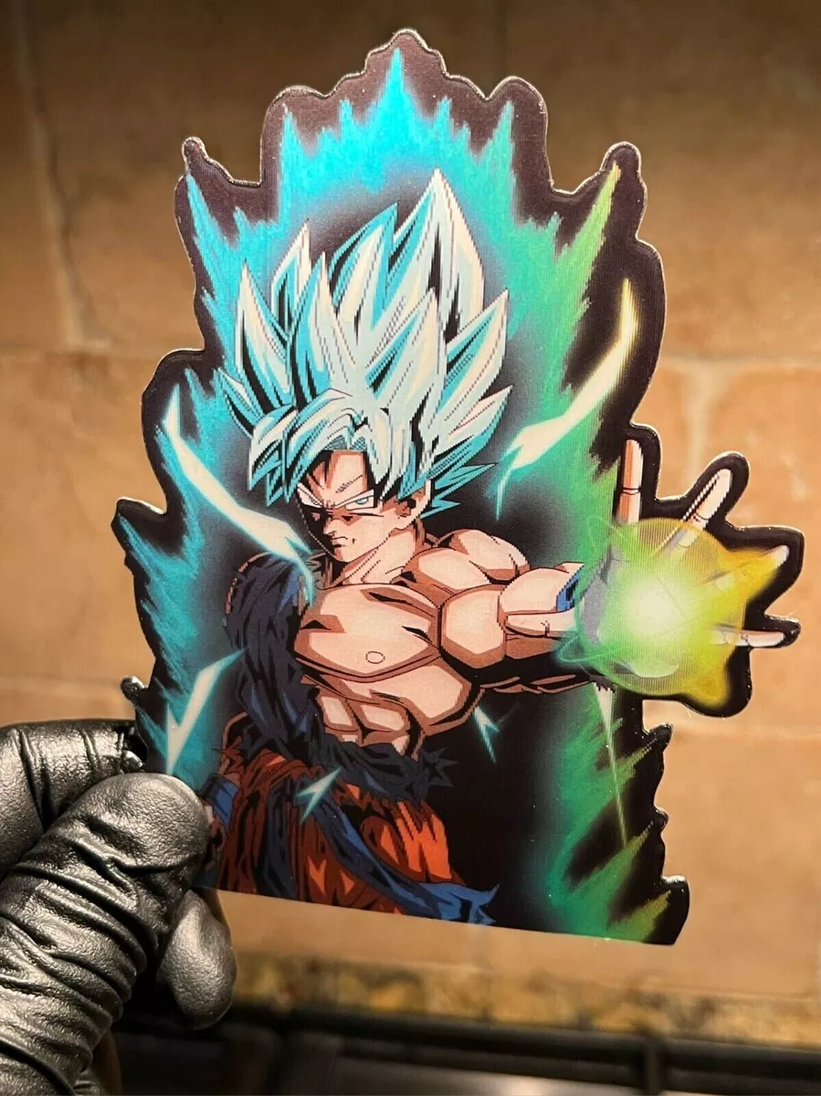 Vegeta SS Dragonball Super Weatherproof Anime Sticker 6 Car Decal