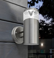 Modern Stainless Steel Single Wall Light Outdoor Garden Wall Light GU10 ZLC073