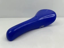 Retro 2011 Viscount Dyna 2169 BMX Racing Seat Saddle Blue HTF