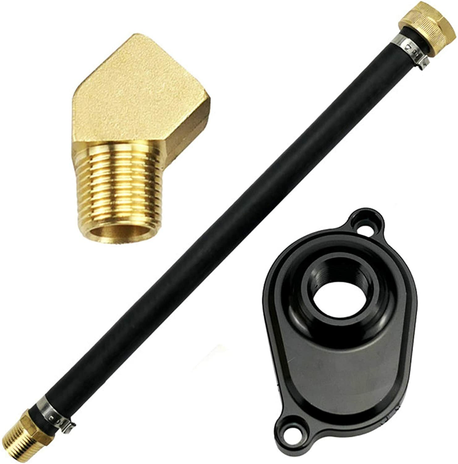 Ford Powerstroke 6.0L Diesel Engine Oil Cooler Flush Kit With Flush