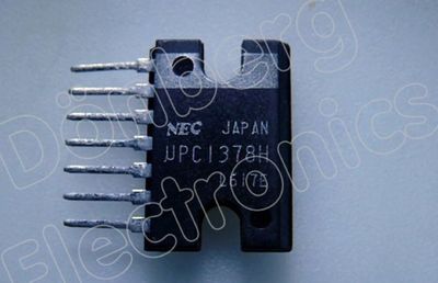 2pcs NEC UPC1378 ZIP-7 Consumer IC - Datasheet Reference RH