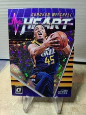 2018-19 Donruss Optic All Heart Fast Break Holo #15 Donovan Mitchell 
