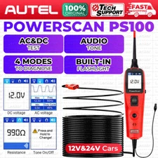 Autel Power Scan PS100 Circuit Tester Electrical Power Probe 12V/24V Diagnostic