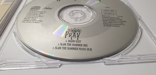MC Hammer - Pray **Rare 1990 UK 3 Track CD Single**VG Condition - Picture 5 of 8