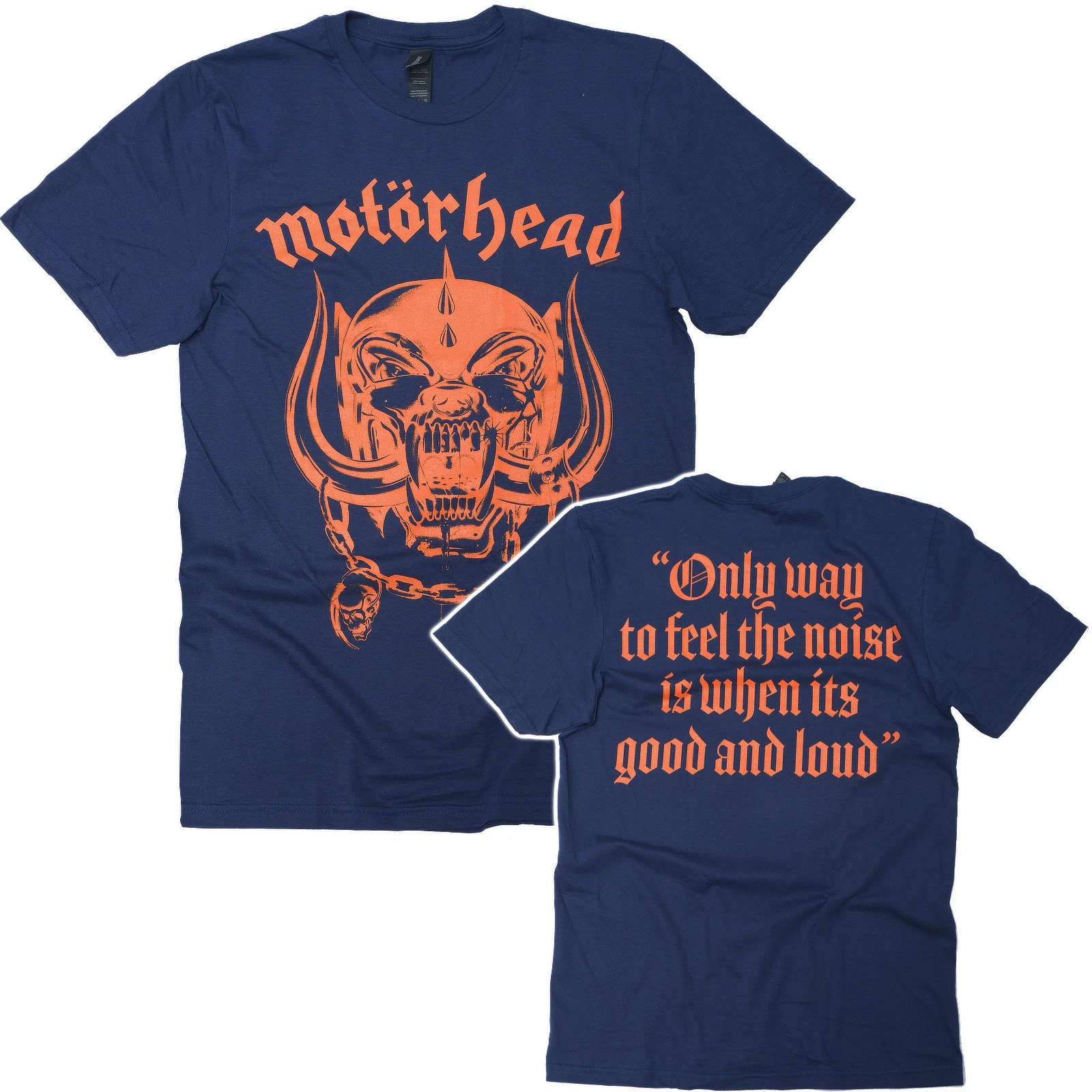 Motorhead Double Sided T-Shirt Official Good And Loud