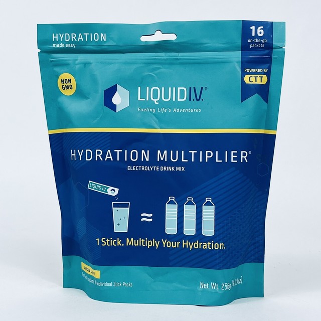 Liquid Iv Electrolyte Powder Berry Flavor Hydration Drinking Mix Pack