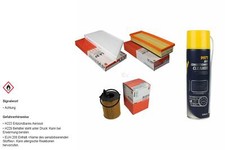 MAHLE Inspektionspaket MANNOL Klimareiniger für Peugeot 206 CC 1.6 HDi 110