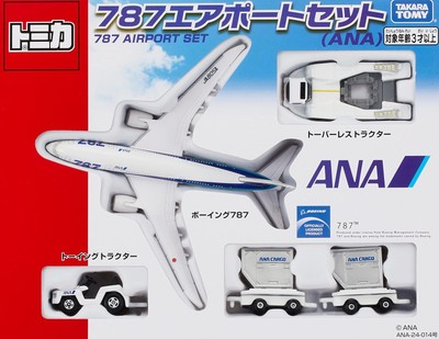 TAKARA TOMY ''Tomica Gift 787 Airport Set ANA'' Mini Car Car Toy Male...