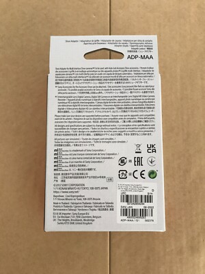Adattatore Hotshoe Multi Interfaccia ADP-MAA Di Sony (ADPMAA.SYH - Foto 8