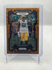 2023 Panini Prizm Orange Lazer #111 Preston Smith Green Bay Packers