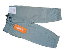 2R NWT 12-18M Boys GYMBOREE Gray The GYMSTER Jersey Knit Lined Pull On Pants