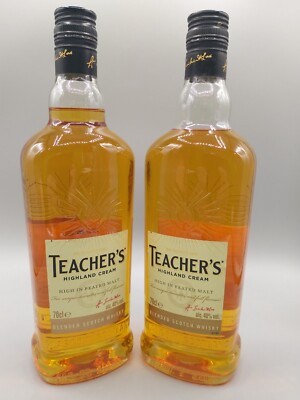 Teacher's Highland Cream Whisky 40% Alkohol Scotland 2 x 0,7 Liter