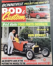 ROD & CUSTOM MAGAZINE SEPTEMBER 1969 VOL 17 #9 1915 STREET T BONNEVILLE VINTAGE