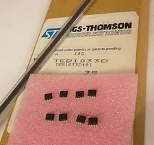3pcs/3pcs TEB1033D PRECISION DUAL OPERATIONAL AMPLIFIERS SO-8 NEW~