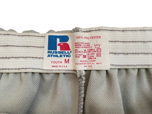 vintage russell athletic gym shorts youth size medium NWOT 80s NOS made in USA - Picture 4 of 5