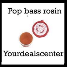 Pop's bass rosin for upright bass pops bass rosin