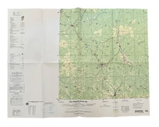 NIMA Military Joint Operations Graphic JOG AIR Map of MURASHI, RUSSIA