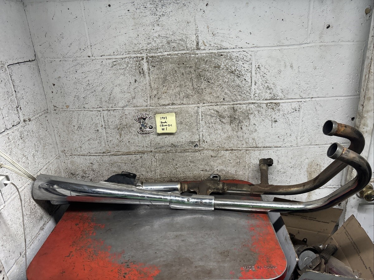 1983 Honda Cb1000c Cb 1000 Right Side Exhaust Header Muffler | eBay