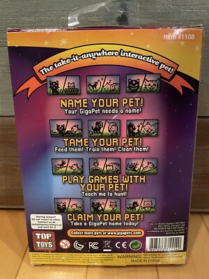 New Giga Pets 25th Anniversary StarCat & CompuKitty 2-in-1