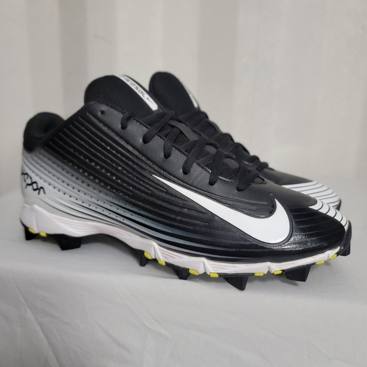 Nike Vapor Keystone 2 Low Cleats Black White Men’s 6.5 Baseball Brand New Mens Black & White Nike Vapor Keystone 2 Low  main image 2