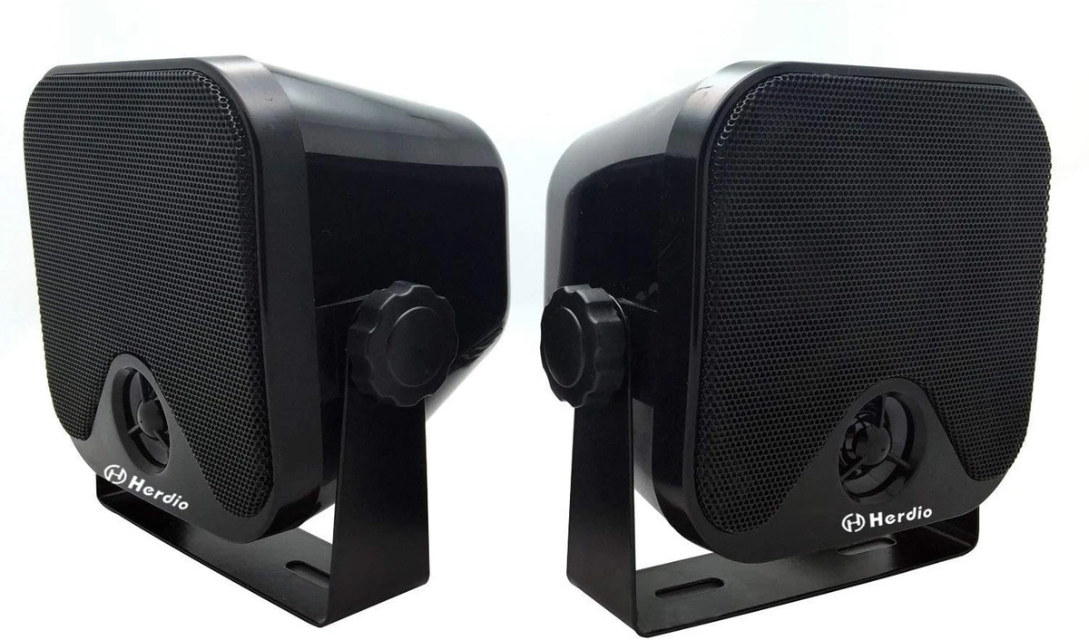 Self powered outdoor best sale speakers