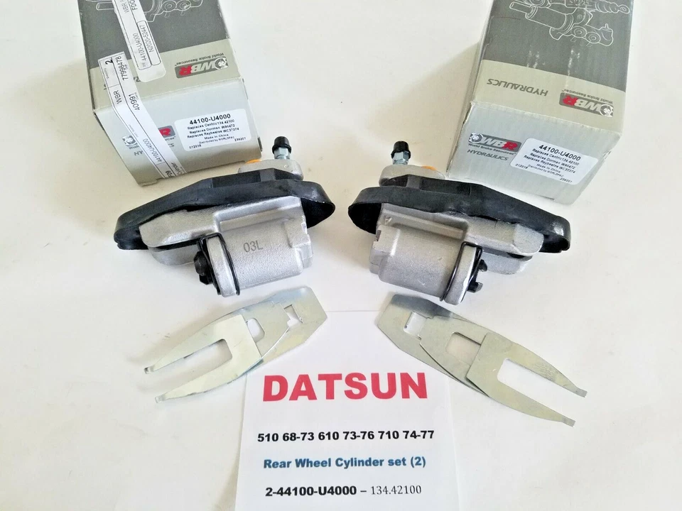 Juego de (2) cilindros de rueda para Datsun 510 68-73 - 610 73-76 - 710 74-77 - U4000 Foto 2 de 4