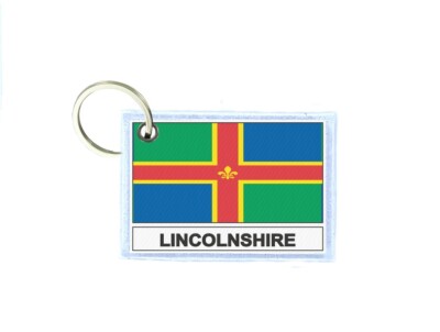 Portachiavi Metallo Con Gettone Carrello E Bandiera Union Jack - Inglese, Inghilterra, Regno Unito