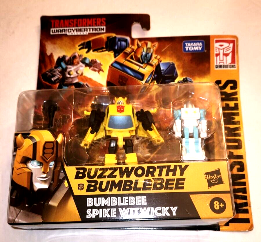 Transformers War for Cybertron - BUMBLEBEE SPIKE WITWICKY - New