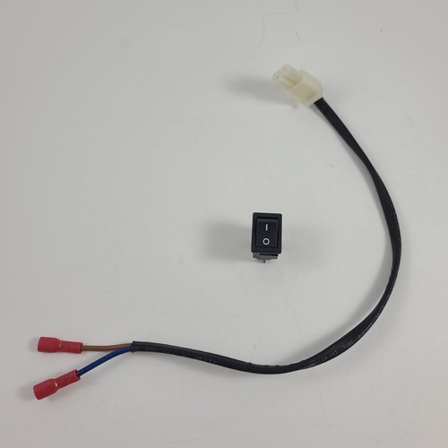 Zebra 105sl 1" Panel Mount DPST Power Switch With Power Switch Cable - Afbeelding 2 van 5